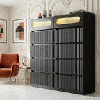 senlin Fluted 5 Drawer Dresser, - Image 7