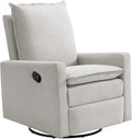 Oxford Baby Uptown Upholstered Glider Recliner Rocking Chair 360° Swivel by OxfordBaby
