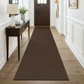KOZYFLY Cotton Runners for Hallway 3x9, Wide Washable Runner Rug, Woven Non by KOZYFLY