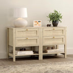 EYYTHUNG Tall Modern Nightstand - Image 3