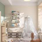 Onlysky Set of 4 Wall-Mounted Kid's Bookshelf - Image 4