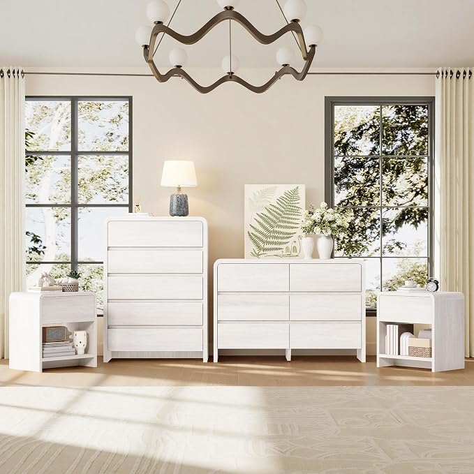 Modern 4-Piece Bedroom Furniture Set by AMERLIFE