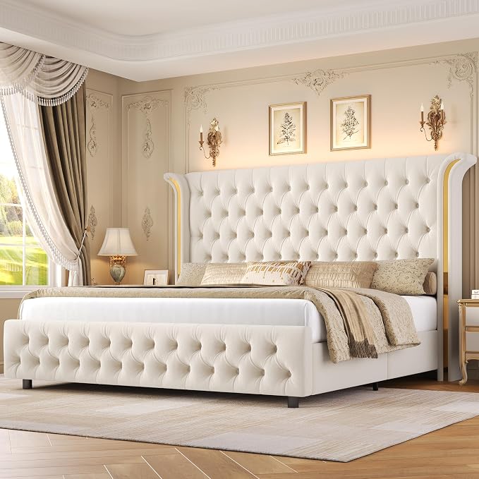 Keyluv Full Smart LED Bed Frame by KeyluvHome