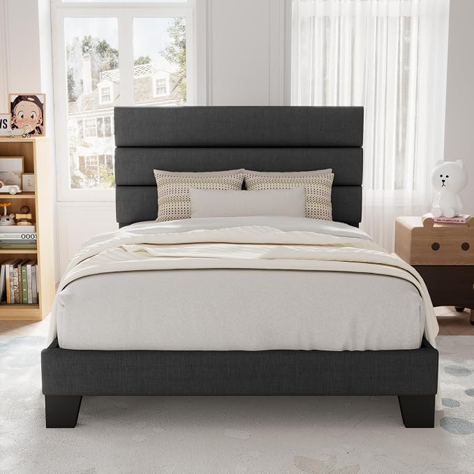 Allewie Twin Size Platform Bed Frame by Allewie