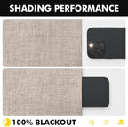 MIULEE 100% Blackout Linen Curtains - Image 7