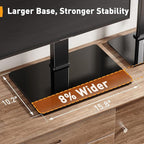 Perlegear Table Top TV Stand Mount, Universal Swivel TV Stand - Image 5