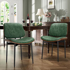 YaFiti Dining Chairs Set of 4, Dining Room and Kitchen Chairs, Mid Century - Image 8