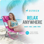 Ostrich the Original Chaise 72 x 22 Inch Lounge Portable Reclining Lounger - Image 4