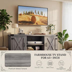 YESHOMY Modern Farmhouse TV Stand - Image 4