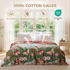 LUTBM Boho Throw Blanket for Couch Sofa Chair Cotton Summer Blankets for - Image 2