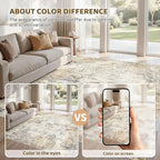 UERMEI 5x7 Area Rug Living Room Rugs - Image 4