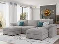 EASE MOOSE Sectional Modular Sofa, Comfty U Shape Sectional FSC Certified by EASEMOOSE