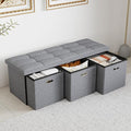 43''W Storage Ottoman Bench by Unknown