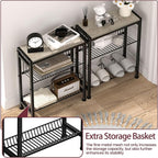 Narrow Side Table for Small Space, 3-Tier End Table - Image 8