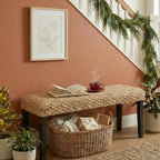 Solid Wood Acacia Indoor Bench - Image 8