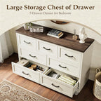 AODK Farmhouse 7 Drawer Dresser - Image 4