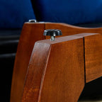 29.5" Round Coffee Table, 2-Tier Circle Coffee Table - Image 8