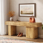 Thickened Solid Wood Bench, Heavy Duty Dining Bench - Image 3