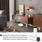 8 Inch Metal Furniture Legs Stainless Steel Adjustable Legs White Metal Legs - Image 4