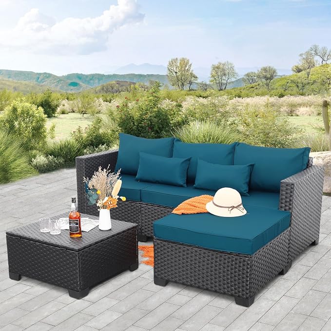 Rattaner Wicker Patio Furniture Set - Image 3