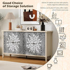 58" Sideboard Buffet Cabinet, Storage Cabinet - Image 3