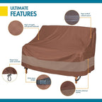 DUCKCOVERS ULV623835 Ultimate Patio Loveseat Cover, 62 "W x 38" D x 35" H - Image 5