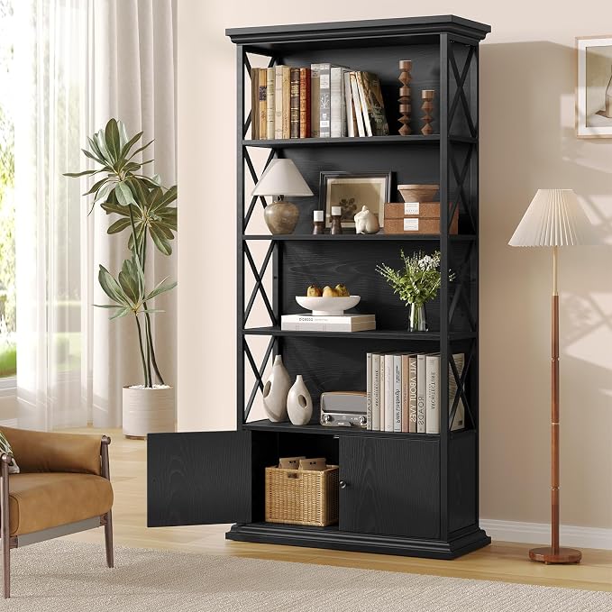 GOLDDAY 5-Tier Tall Bookcase - Image 3