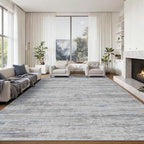 Area Rugs 9x12 for Living Room, Non-Slip Backing Machine Washable Rugs - Image 6