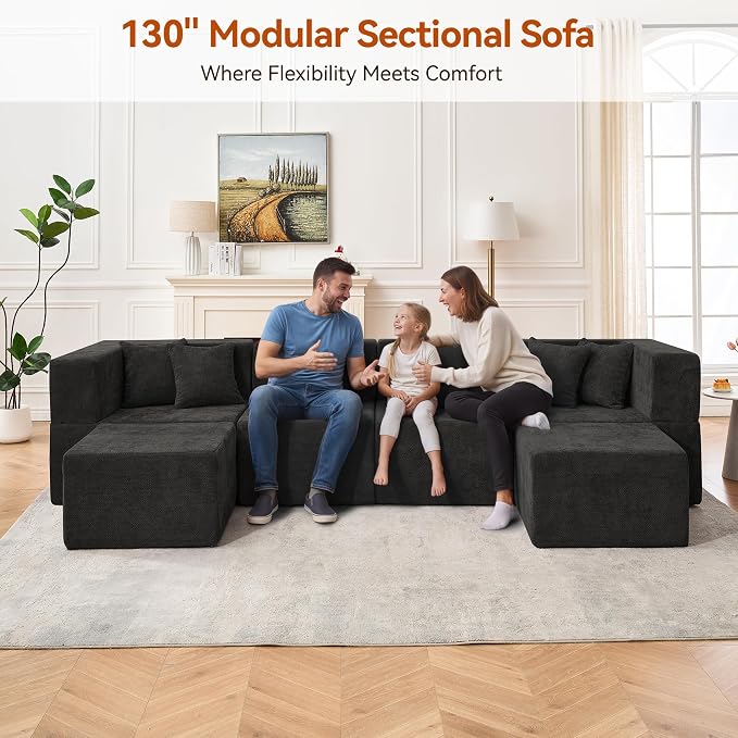 MONVANE Modular Sectional Cloud Couch - Image 7