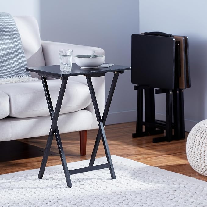 Amazon Basics Portable Foldable TV Tray Table - Image 7