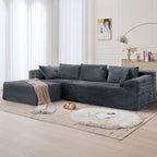 Korser 110" L-Shaped Modular Sectional Sofa - Image 2