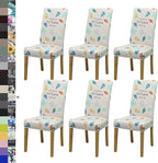 BIETYONE Stretch Dining Chair Covers Set of 6, Soft Removable Washable Kitchen by BIETYONE