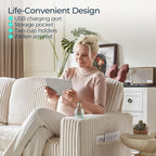 LINSY HOME Sectional Sleeper Sofa - Image 8