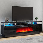 80" TV Stand for Living Room, Large Entertainment Center & Media Console - Image 4