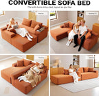 Cloud Sectional Couch, Corduroy Boneless Couches - Image 5