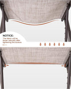 Crestlive Products Outdoor Lounge Chairs, Aluminum Pool Chaise Lounge Chairs - Image 6
