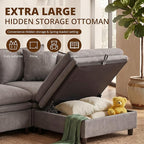 146.4'' Modular Sectional Sofa - Image 3