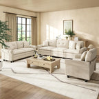 HERA'S HOUSE Mid-Century Modern Couch, Oversized Sectional Couch by HERASHOUSE