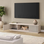 Henn&Hart Fluted TV Stand for TVs up to 78" - Image 5