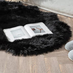 MIULEE Fluffy Area Rug 3x5 ft Faux Fur Sheepskin Rug - Image 3