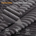 COMAX Convertible Sofa Bed, Folding Floor Couch Corduroy Fold Out Couch Bed - Image 6
