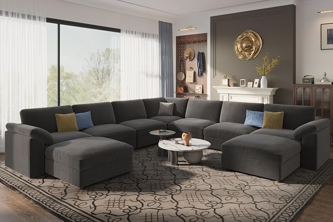 EASE MOOSE Oversized Modular Sectional Sofa by EASEMOOSE