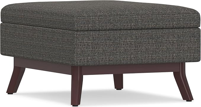 SIMPLIHOME Owen Coffee Table Storage Ottoman - Image 7