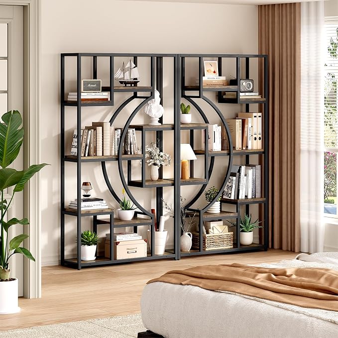 LGHM Industrial 5-Tier Bookshelf - Image 8