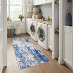 RELEANY Washable Runner 3'x6' Abstract Area Rug - Image 3