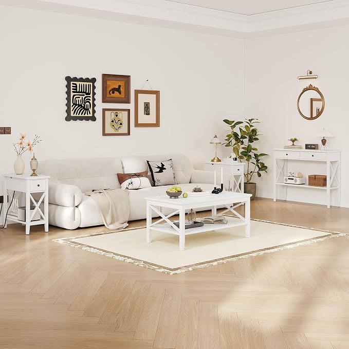 ChooChoo Coffee Table Classic X Design - Image 6