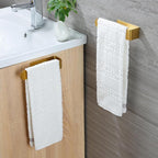Taozun Adhesive Towel Rack/Hand Towel Holder, Stainless Steel Brushed Towel Ring - Image 3