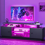 DWVO Modern TV Stand for 75 Inch TVs, Entertainment Center by DWVO