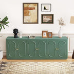 63'' Fluted Sideboard Buffet Cabinet - Image 6