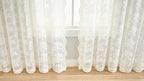 YJ YANJUN Vintage Lace Curtains 63 Inches Length- Elegant Victorian Floral - Image 4